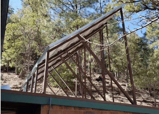 southface solar off grid install in prescott