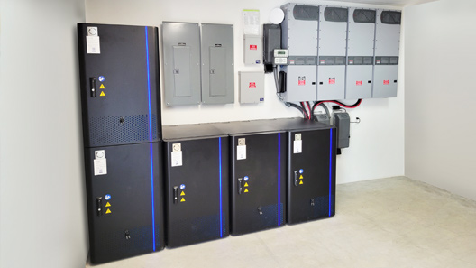 Outback battery installation