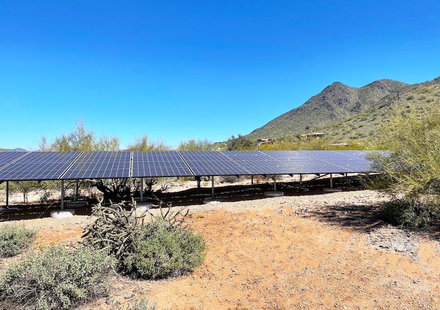 cave creek ground mount solar